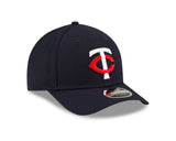 Minnesota Twins Navy New Era Player Replica M-Crown 9FORTY Adjustable Hat - Pro Jersey Sports