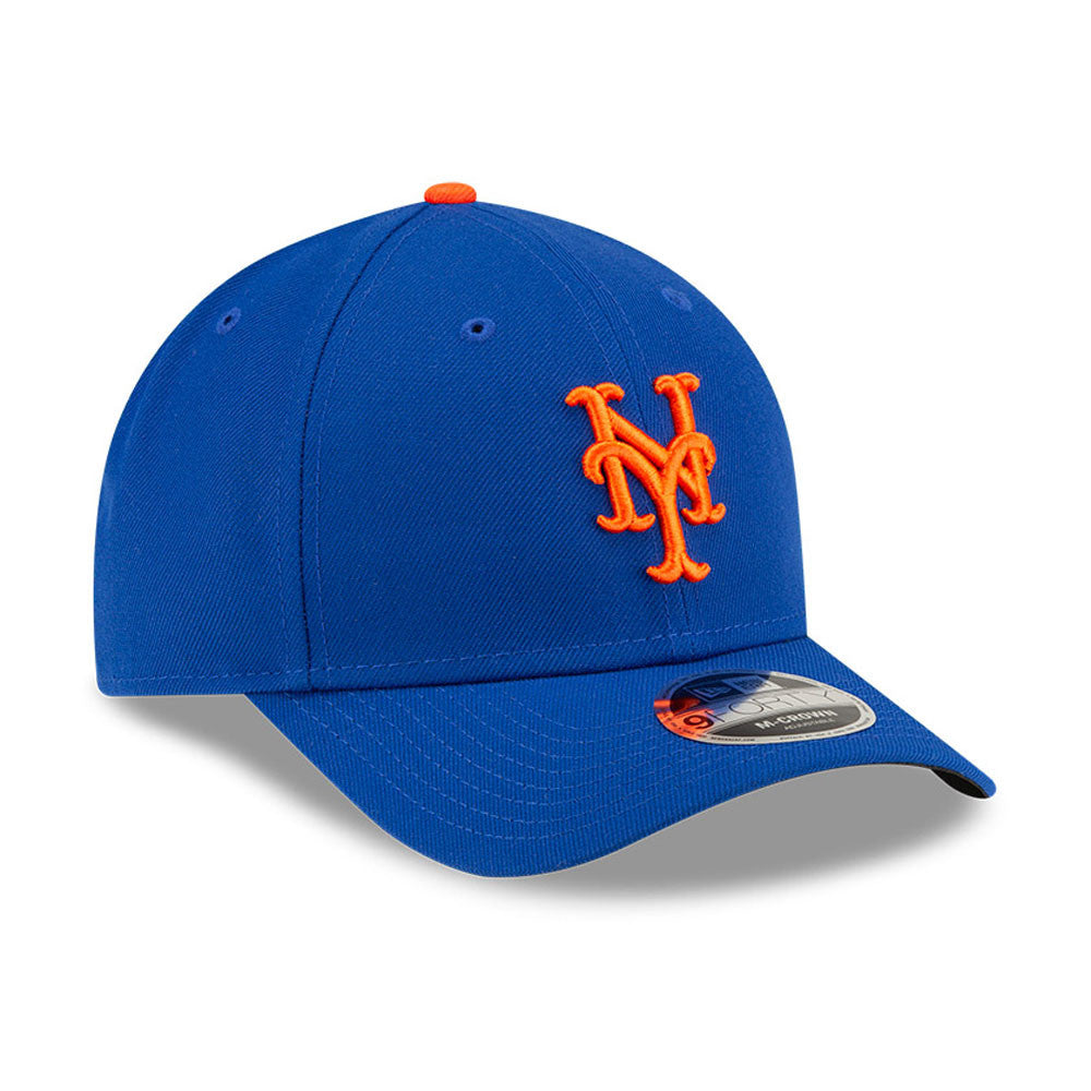 New York Mets Royal Blue New Era Player Replica M-Crown 9FORTY Adjustable Hat