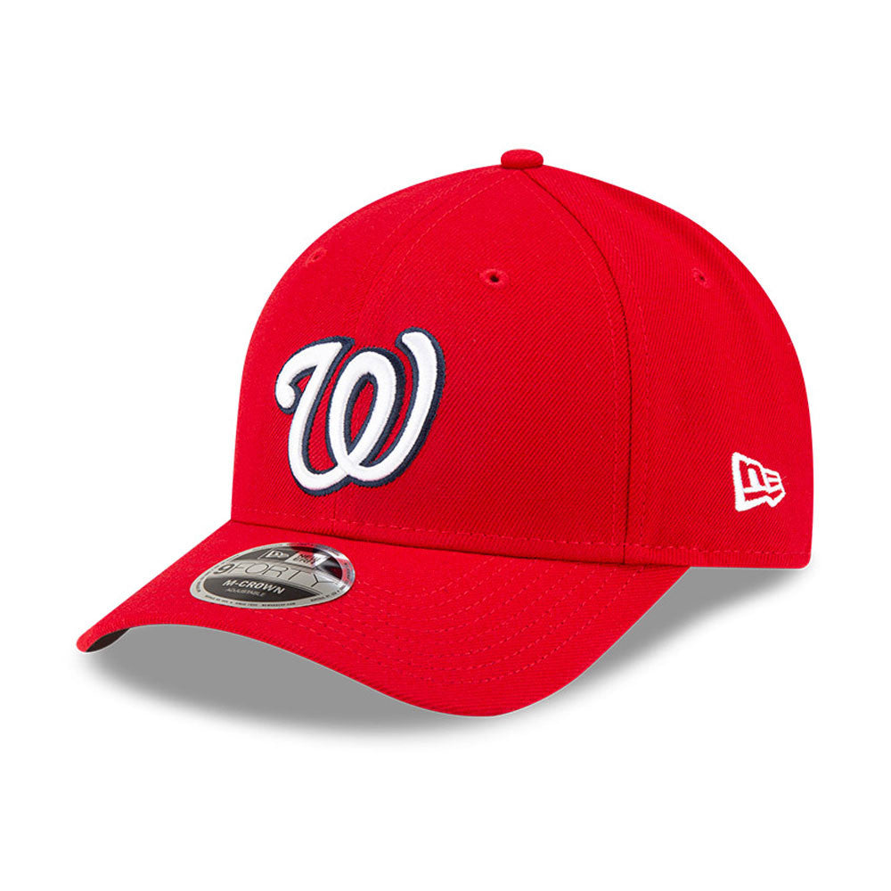 Washington Nationals Red New Era Player Replica M-Crown 9FORTY Adjustable Hat