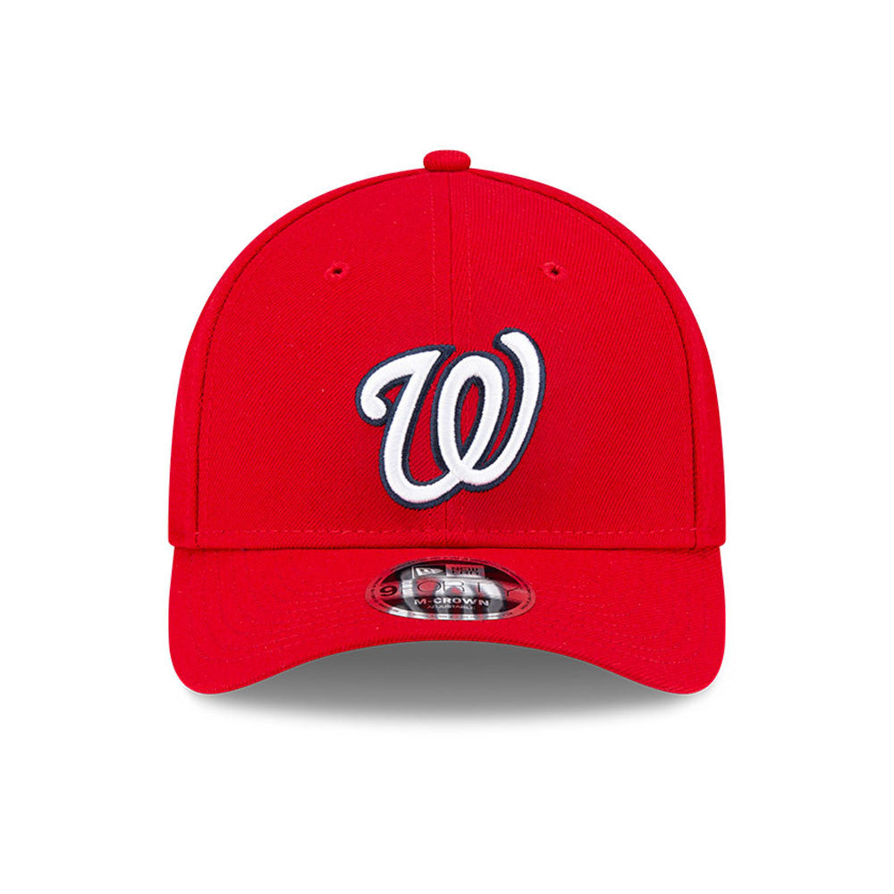 Washington Nationals Red New Era Player Replica M-Crown 9FORTY Adjustable Hat