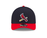 St. Louis Cardinals Alternate Navy Blue New Era Player Replica M-Crown 9FORTY Adjustable Hat - Pro Jersey Sports