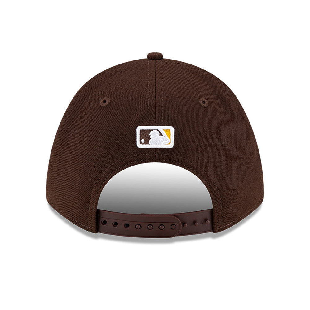 San Diego Padres Brown New Era Player Replica M-Crown 9FORTY Adjustable Hat