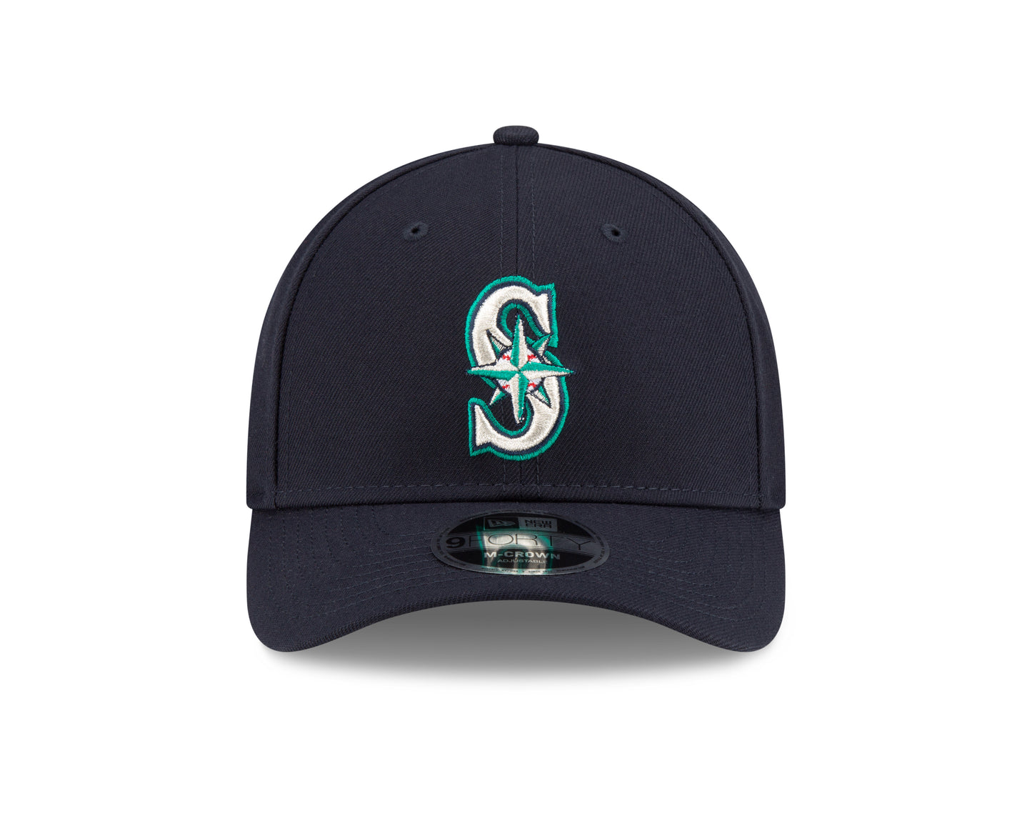 Seattle Mariners Navy Blue New Era Player Replica M-Crown 9FORTY Adjustable Hat