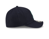 Seattle Mariners Navy Blue New Era Player Replica M-Crown 9FORTY Adjustable Hat - Pro Jersey Sports