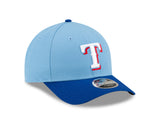Texas Rangers Blue Alternate New Era Player Replica M-Crown 9FORTY Adjustable Hat - Pro Jersey Sports