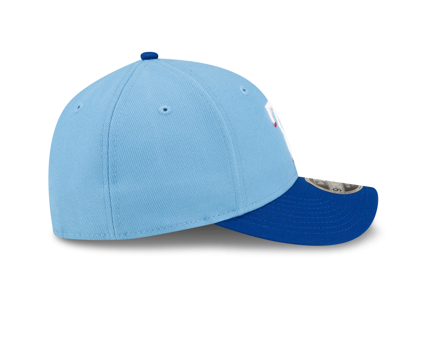 Texas Rangers Blue Alternate New Era Player Replica M-Crown 9FORTY Adjustable Hat