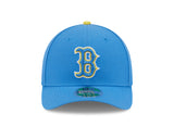 Boston Red Sox City Connect Blue New Era Player Replica M-Crown 9FORTY Adjustable Hat - Pro Jersey Sports