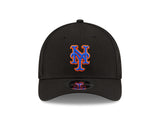 New York Mets Black Alternate 2 New Era Player Replica M-Crown 9FORTY Adjustable Hat - Pro Jersey Sports