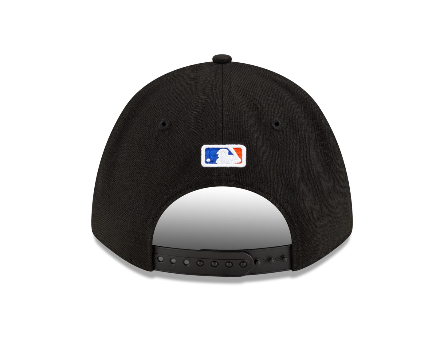 New York Mets Black Alternate 2 New Era Player Replica M-Crown 9FORTY Adjustable Hat