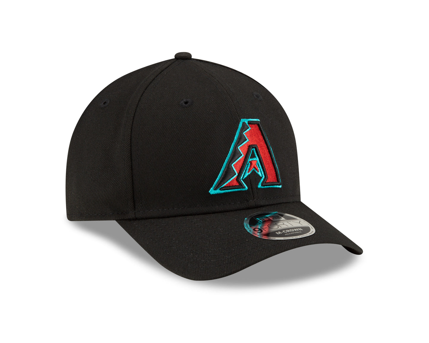 Arizona Diamondbacks Black Alternate New Era Player Replica M-Crown 9FORTY Adjustable Hat