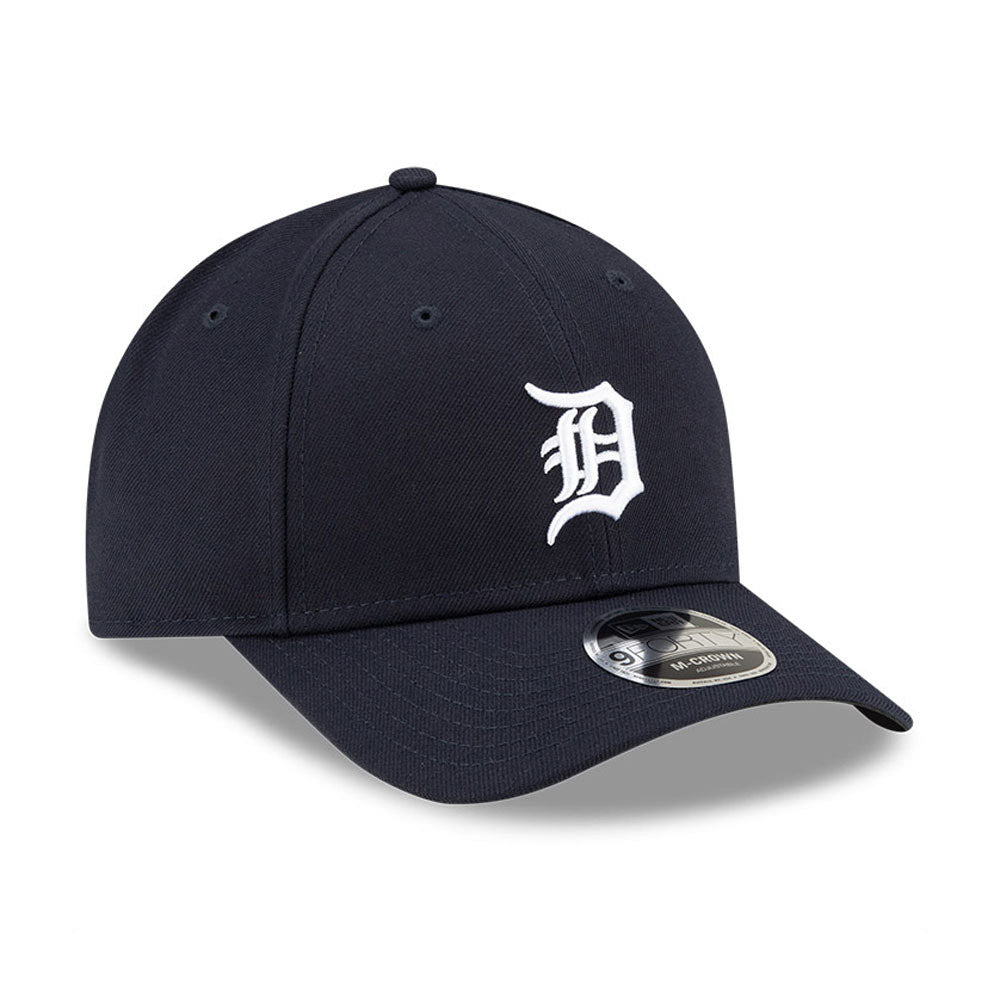 Detroit Tigers Navy Blue New Era Player Replica M-Crown 9FORTY Adjustable Hat