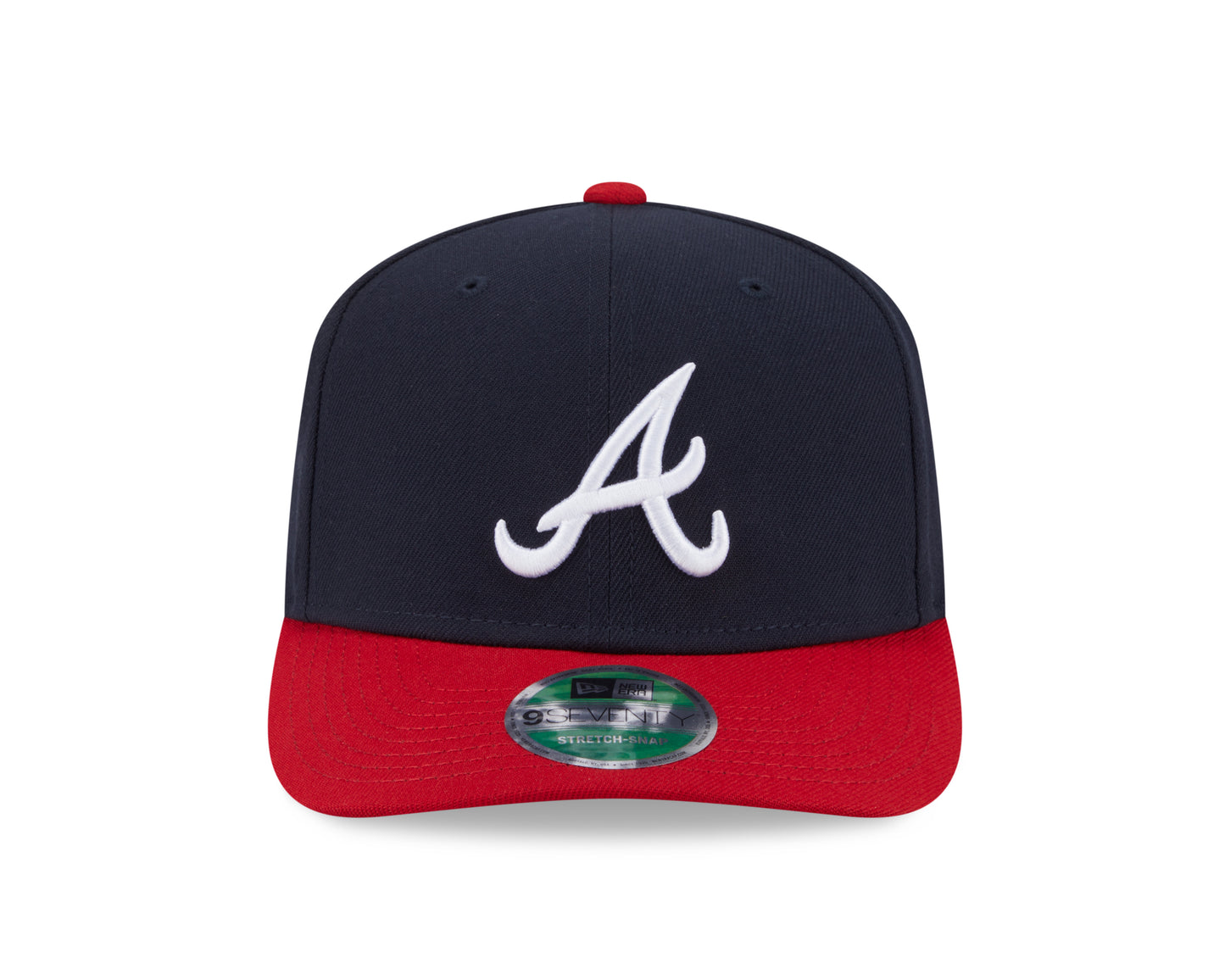 Atlanta Braves New Era Player Replica 9SEVENTY Stretch Snap Adjustable Hat