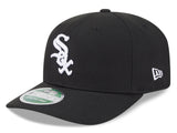 Chicago White Sox Black New Era Player Replica 9SEVENTY Stretch Snap Adjustable Hat - Pro Jersey Sports