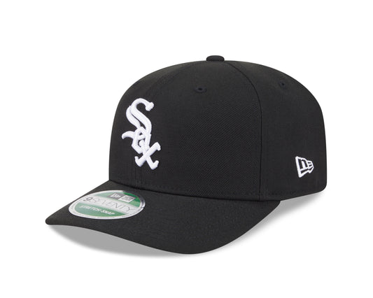 Chicago White Sox Black New Era Player Replica 9SEVENTY Stretch Snap Adjustable Hat