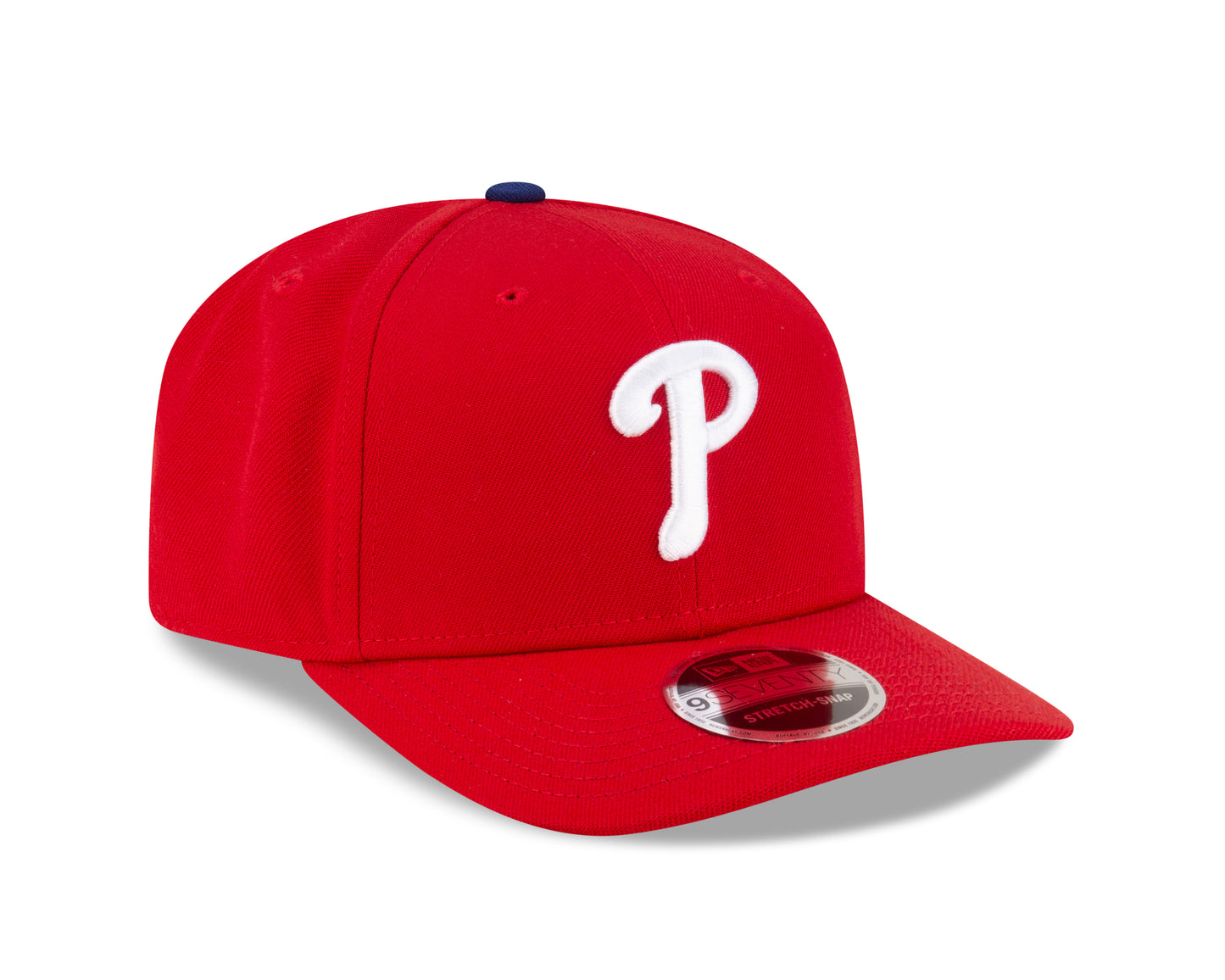 Philadelphia Phillies Red New Era Player Replica 9SEVENTY Stretch Snap Adjustable Hat