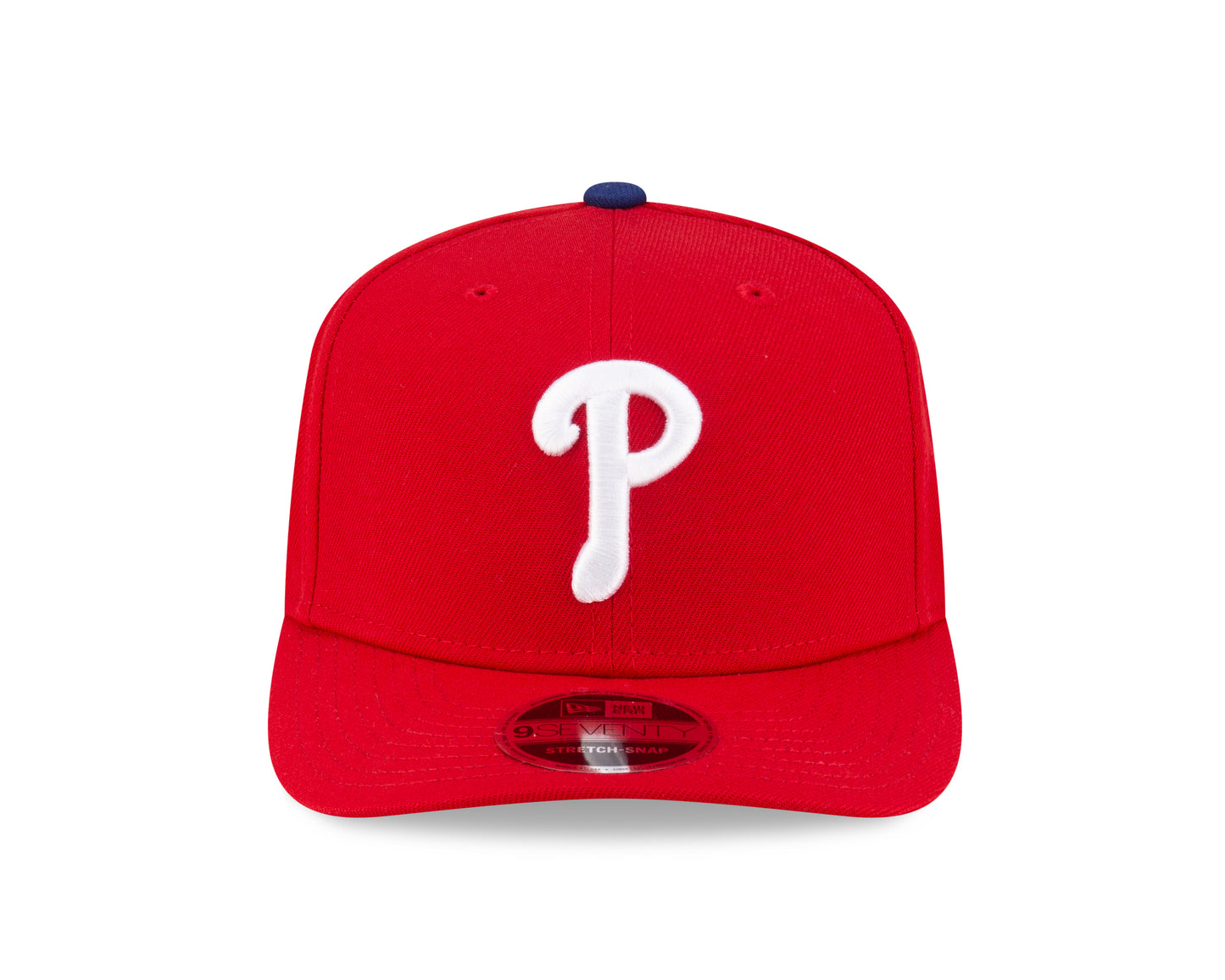 Philadelphia Phillies Red New Era Player Replica 9SEVENTY Stretch Snap Adjustable Hat