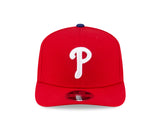 Philadelphia Phillies Red New Era Player Replica 9SEVENTY Stretch Snap Adjustable Hat - Pro Jersey Sports