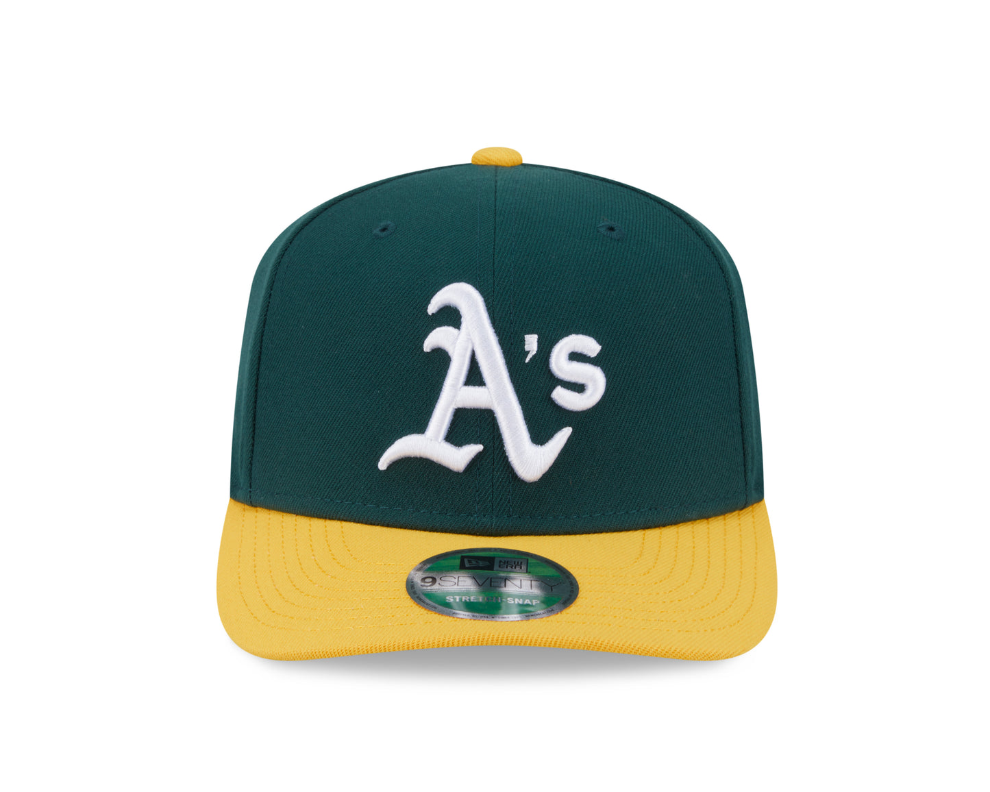 Athletics Green New Era Player Replica 9SEVENTY Stretch Snap Adjustable Hat