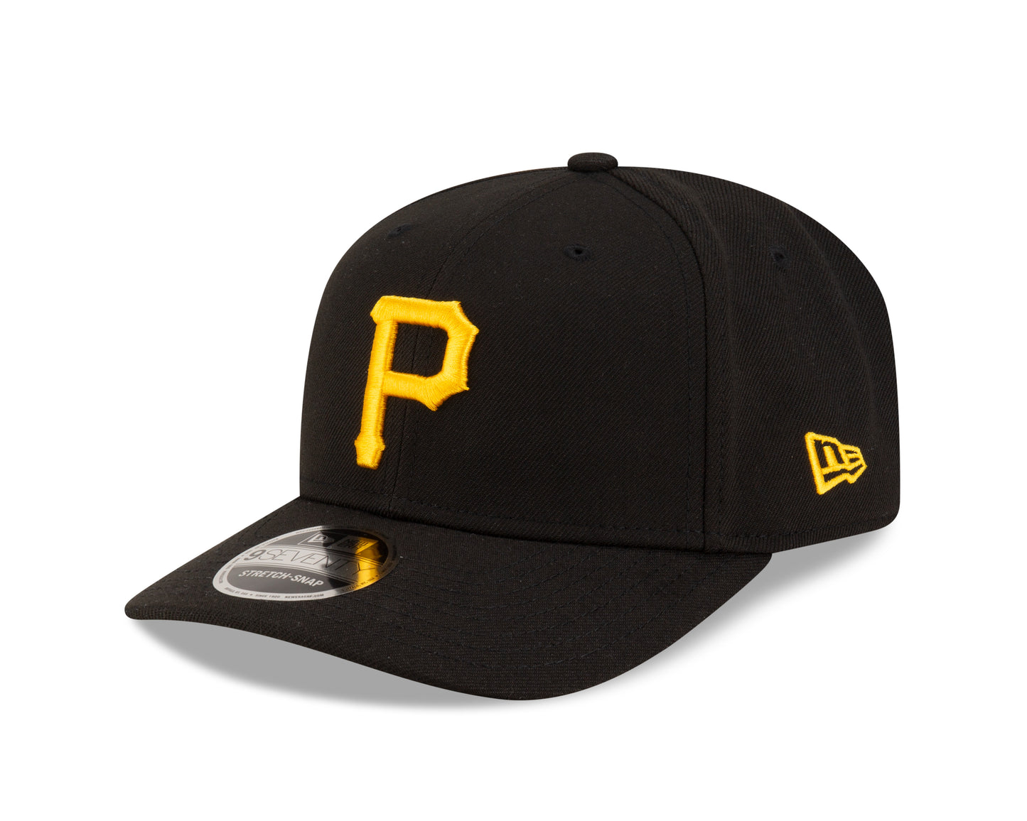 Pittsburgh Pirates Black New Era Player Replica 9SEVENTY Stretch Snap Adjustable Hat