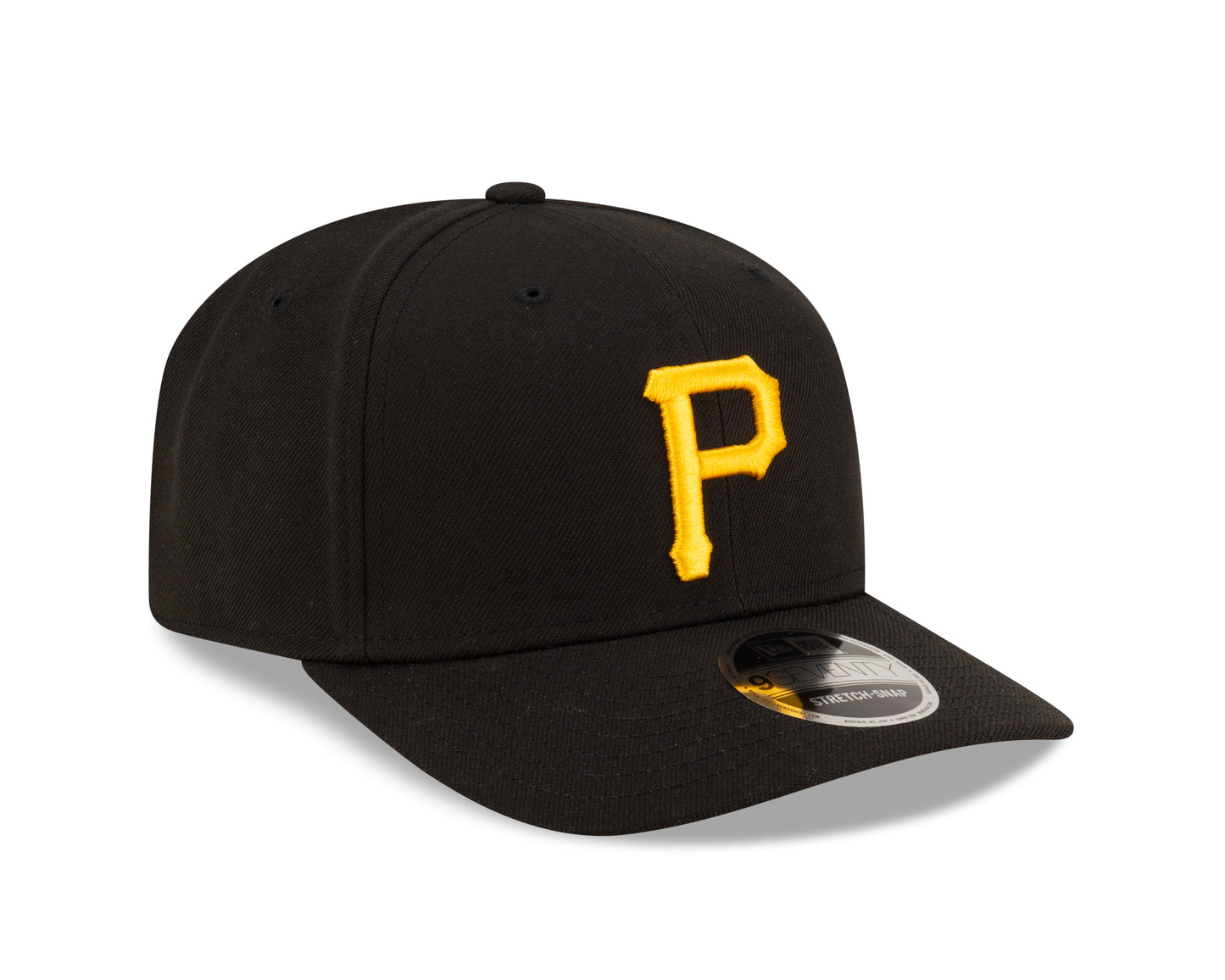 Pittsburgh Pirates Black New Era Player Replica 9SEVENTY Stretch Snap Adjustable Hat