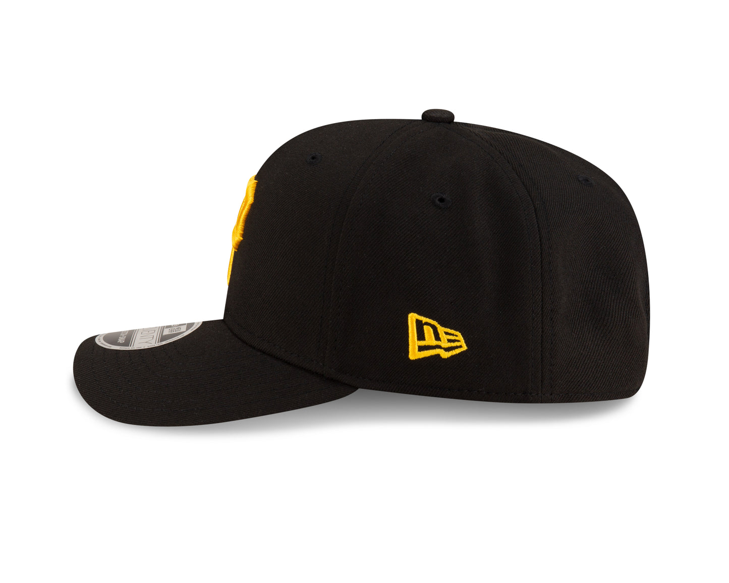 Pittsburgh Pirates Black New Era Player Replica 9SEVENTY Stretch Snap Adjustable Hat