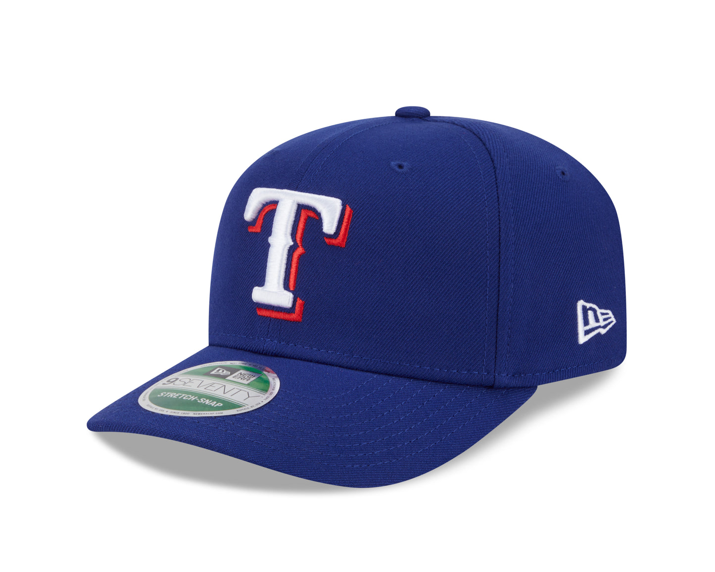 Texas Rangers Blue New Era Player Replica 9SEVENTY Stretch Snap Adjustable Hat