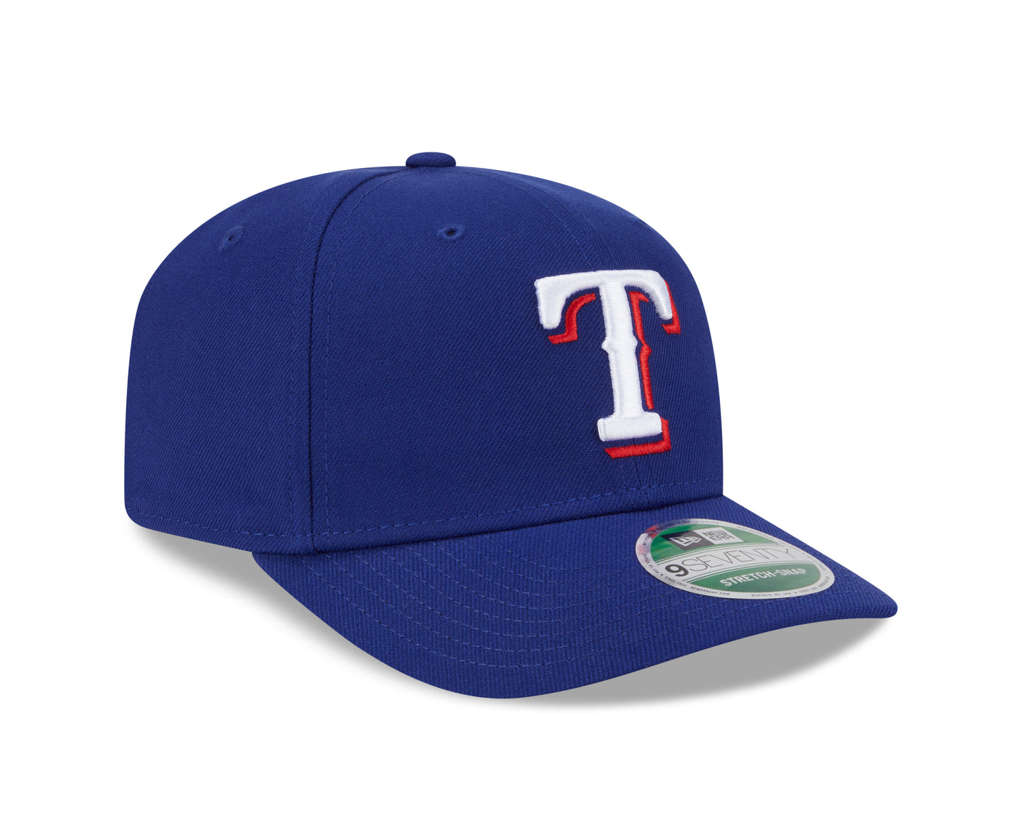 Texas Rangers Blue New Era Player Replica 9SEVENTY Stretch Snap Adjustable Hat