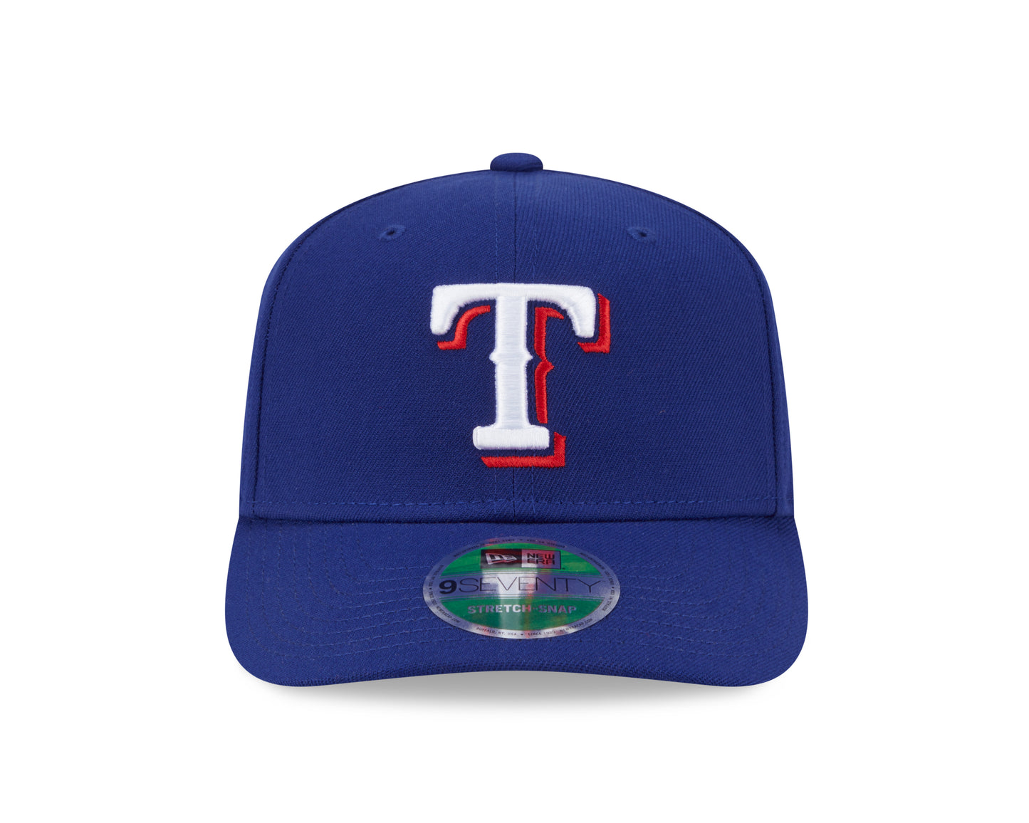 Texas Rangers Blue New Era Player Replica 9SEVENTY Stretch Snap Adjustable Hat