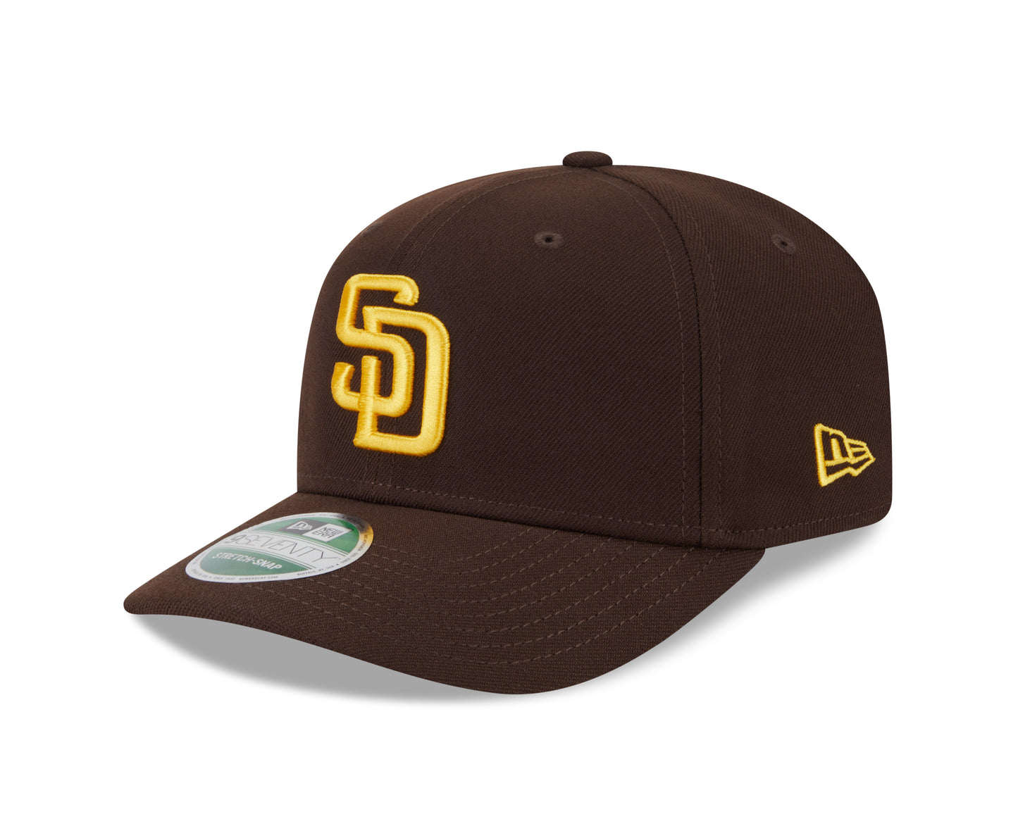 San Diego Padres Brown New Era Player Replica 9SEVENTY Stretch Snap Adjustable Hat