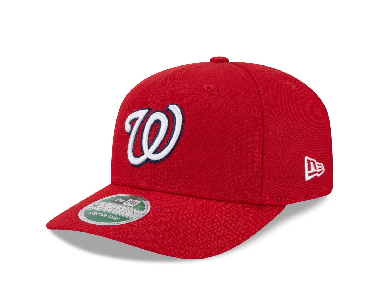 Washington Nationals Red New Era Player Replica 9SEVENTY Stretch Snap Adjustable Hat