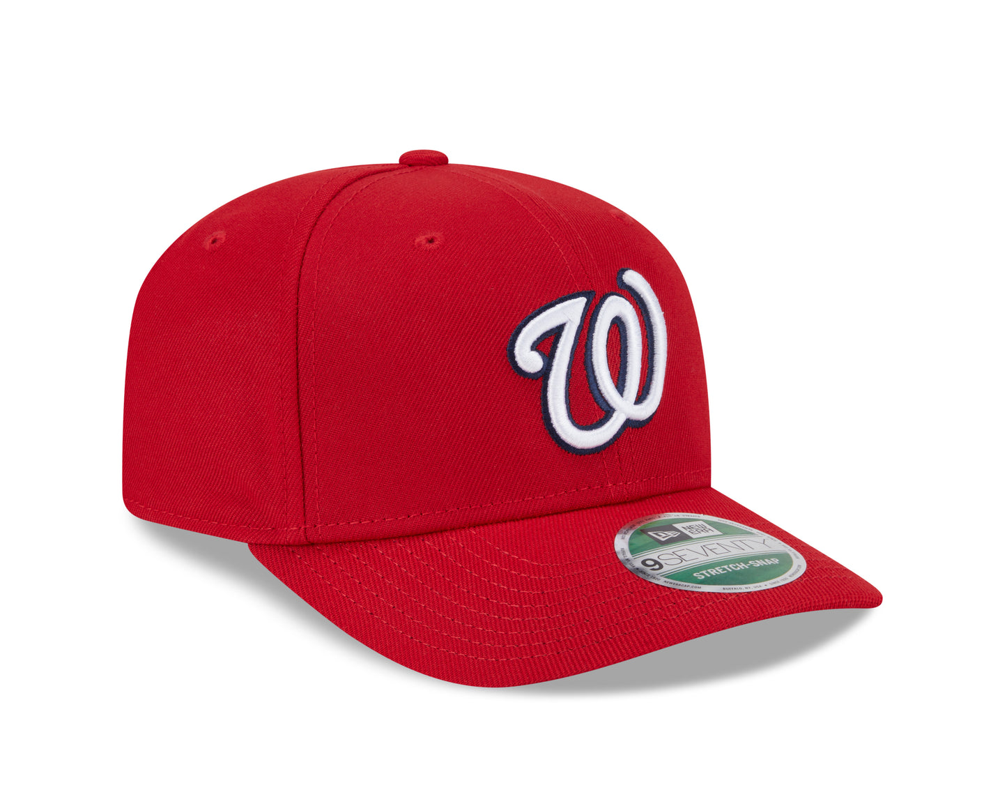 Washington Nationals Red New Era Player Replica 9SEVENTY Stretch Snap Adjustable Hat