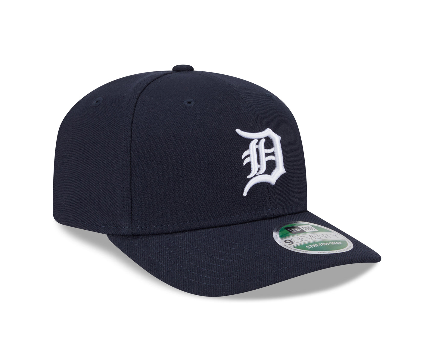 Detroit Tigers Navy New Era Player Replica 9SEVENTY Stretch Snap Adjustable Hat