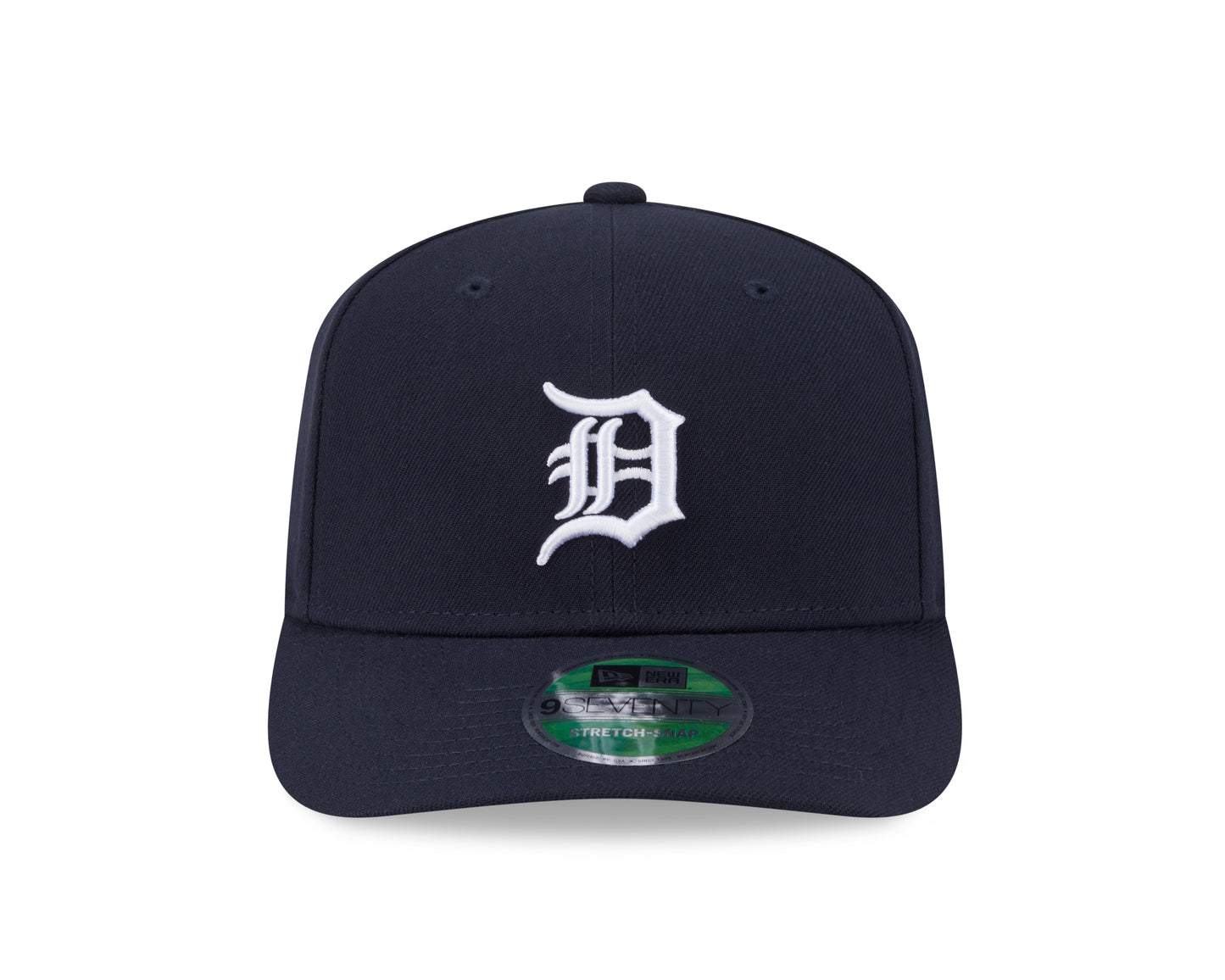 Detroit Tigers Navy New Era Player Replica 9SEVENTY Stretch Snap Adjustable Hat