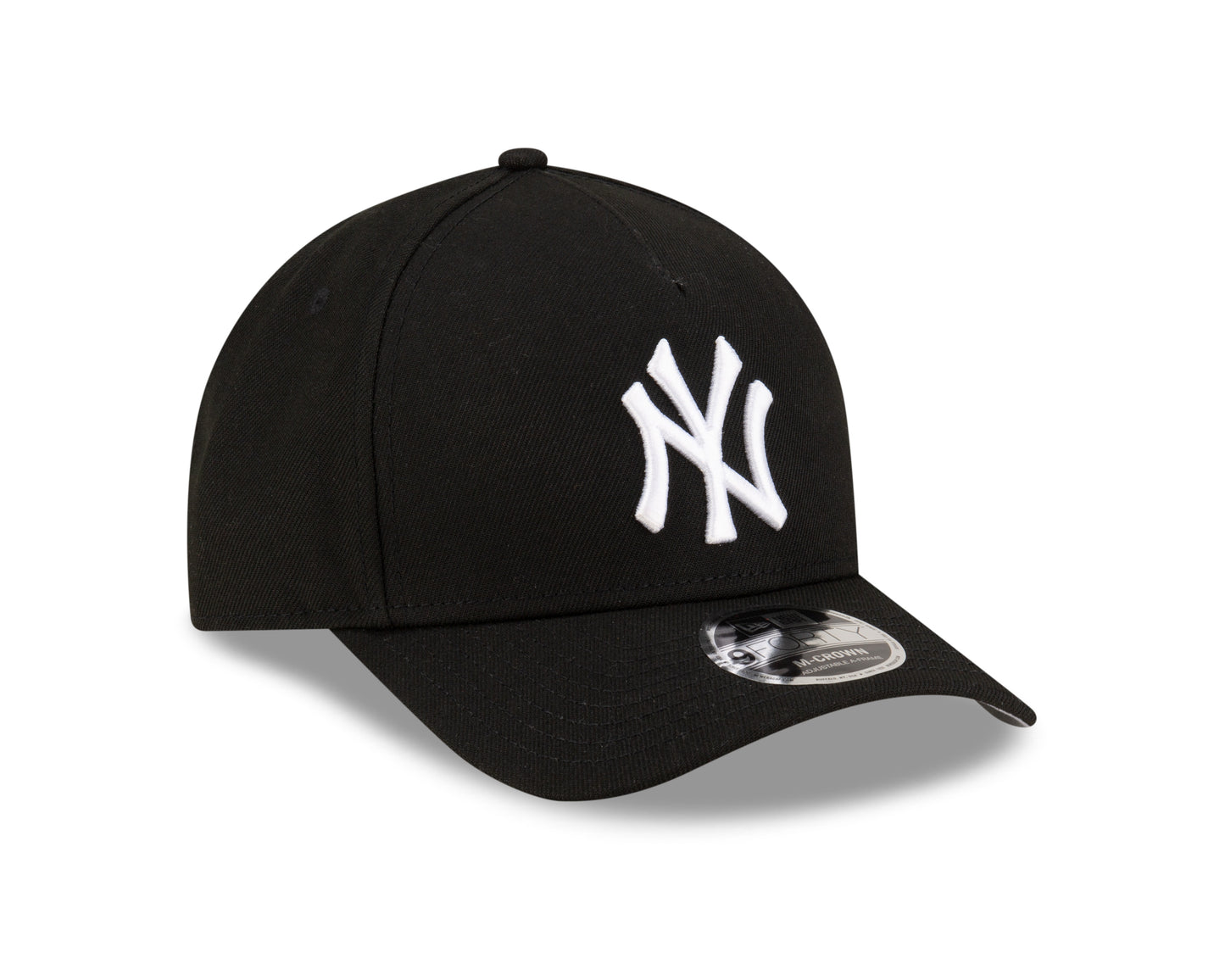 New York Yankees Black New Era M-Crown 9FORTY Adjustable Hat