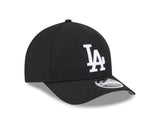 Los Angeles Dodgers Black and White New Era M-Crown 9FORTY Adjustable Hat - Pro Jersey Sports