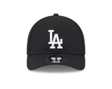 Los Angeles Dodgers Black and White New Era M-Crown 9FORTY Adjustable Hat - Pro Jersey Sports