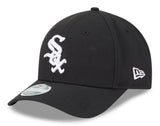 Youth White Sox Black New Era Player Replica M-Crown 9FORTY Adjustable Hat - Pro Jersey Sports