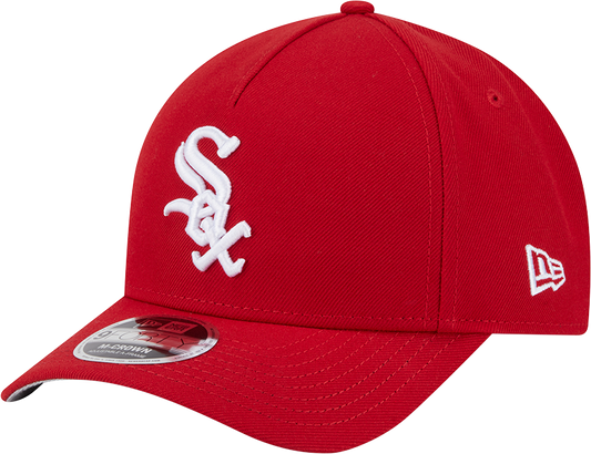 Chicago White Sox Red Primary Logo 9FORTY A-Frame M-Crown Adjustable Hat