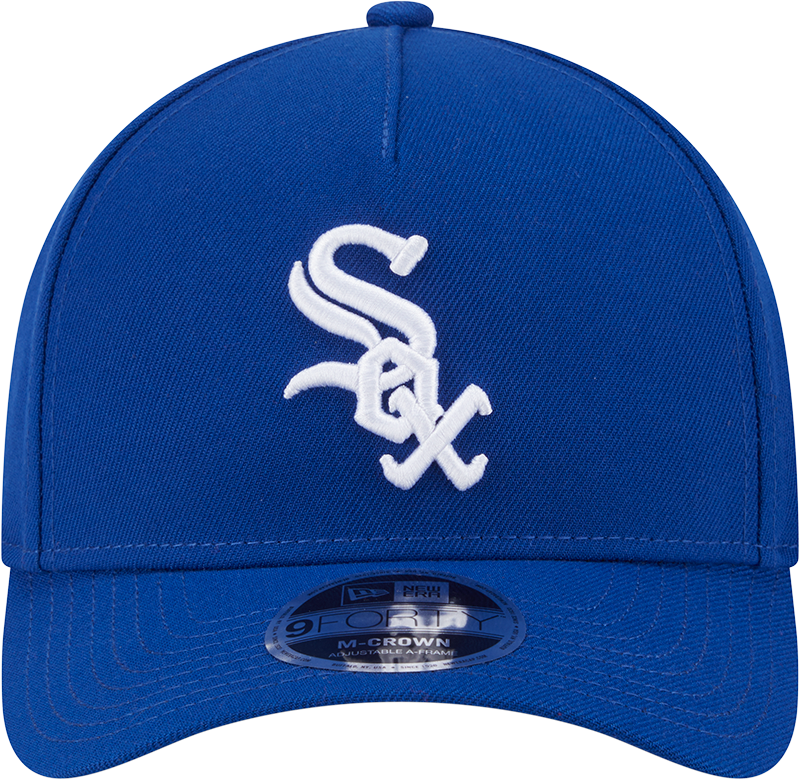 Chicago White Sox Blue Primary Logo 9FORTY A-Frame M-Crown Adjustable Hat