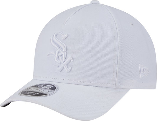 Chicago White Sox Tonal White Primary Logo 9FORTY A-Frame M-Crown Adjustable Hat