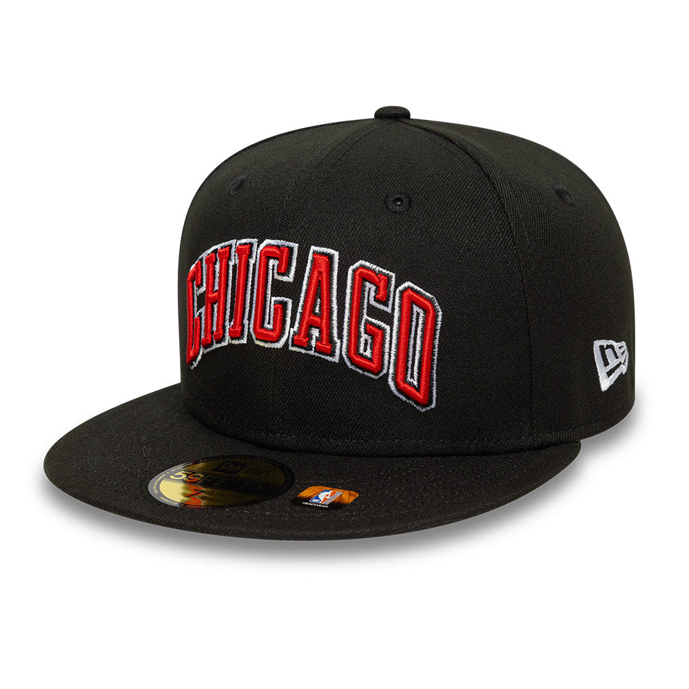 Chicago Bulls New Era 2024 Statement Edition Official Black 59FIFTY Fitted Hat