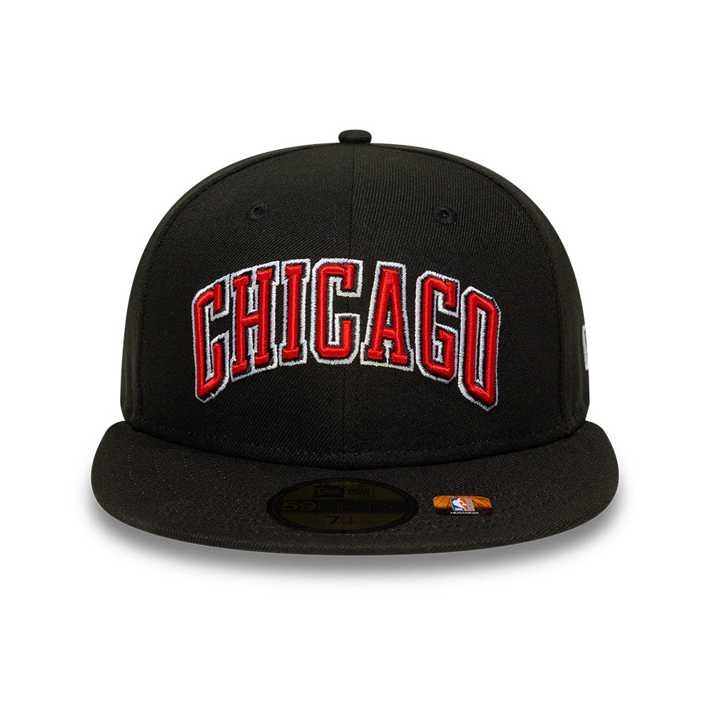 Chicago Bulls New Era 2024 Statement Edition Official Black 59FIFTY Fitted Hat