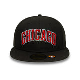 Chicago Bulls New Era 2024 Statement Edition Official Black 59FIFTY Fitted Hat - Pro Jersey Sports