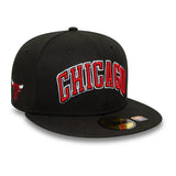 Chicago Bulls New Era 2024 Statement Edition Official Black 59FIFTY Fitted Hat - Pro Jersey Sports