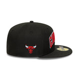 Chicago Bulls New Era 2024 Statement Edition Official Black 59FIFTY Fitted Hat - Pro Jersey Sports