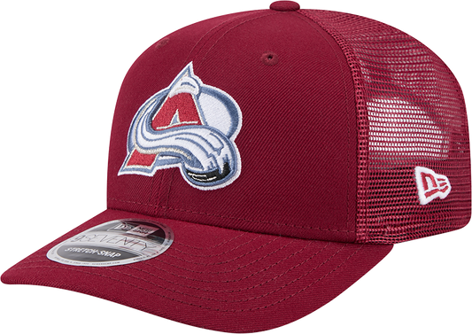 Colorado Avalanche New Era Maroon 9SEVENTY Trucker Adjustable Hat