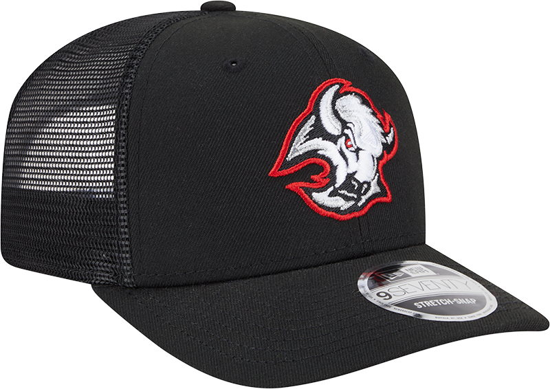 Men's Buffalo Sabres New Era Black Alternate New Era 9SEVENTY Trucker Hat