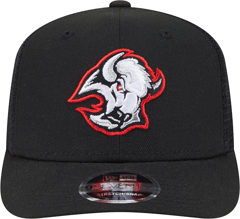 Men's Buffalo Sabres New Era Black Alternate New Era 9SEVENTY Trucker Hat