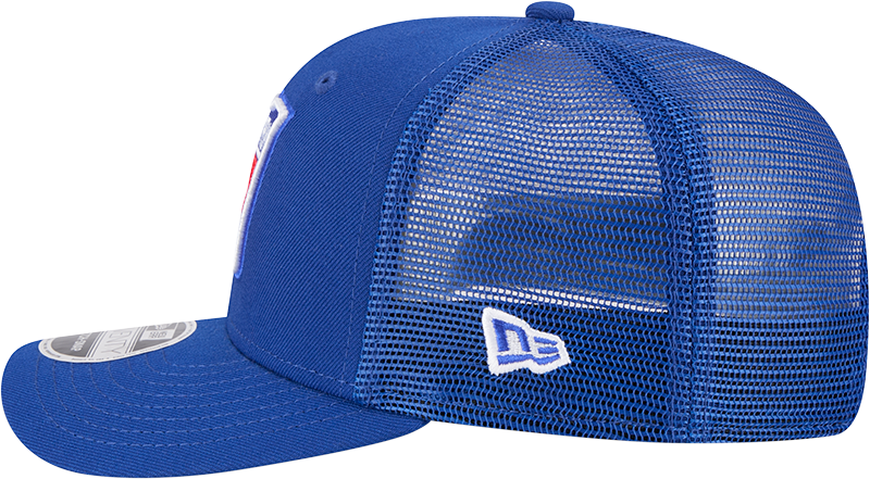Men's New York Rangers New Era Royal New Era 9SEVENTY Trucker Hat