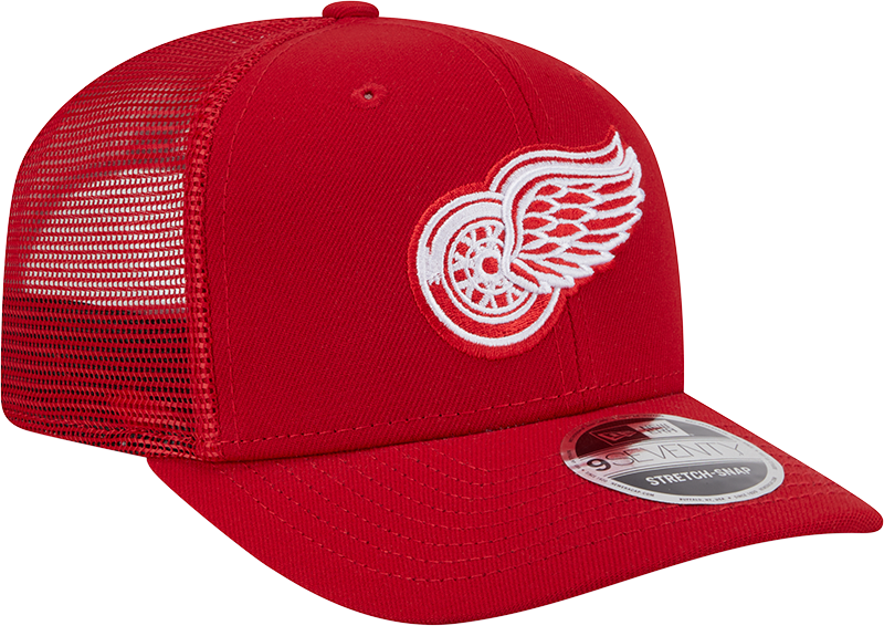 Men's Detroit Red Wings New Era Red New Era 9SEVENTY Trucker Hat